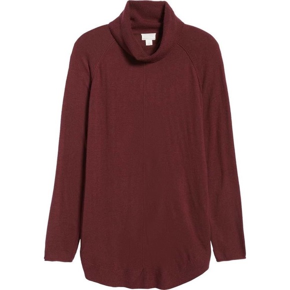 Caslon Turtleneck Tunic Sweater Size Small New with Tags - Picture 4 of 6
